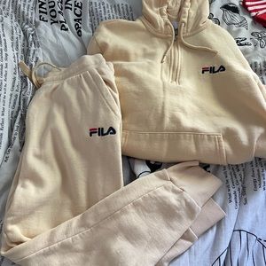 Fila sweat suit